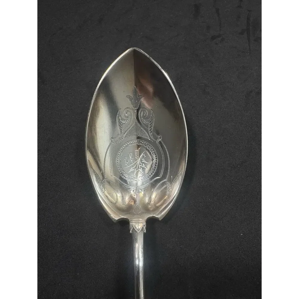 Gorham Sterling Persian Large Berry Spoon 9”